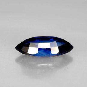 Saphir bleue naturelle marquise, 2,53 ct, VVS