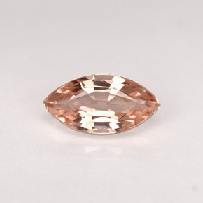 Saphir rose naturelle marquise, 0,77 ct, IF