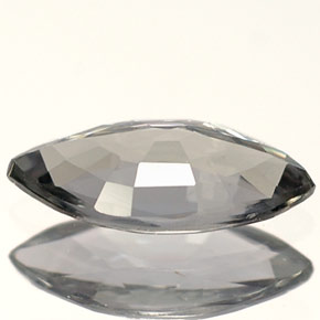 Saphir vert naturelle marquise, 0,91 ct, VVS