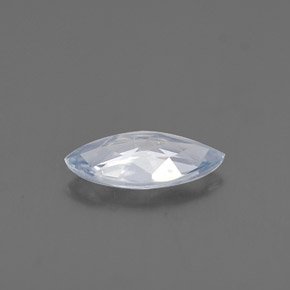 Saphir bleue naturelle marquise, 0,56 ct, VVS