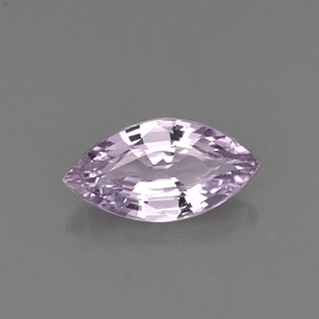 Saphir violet naturelle marquise, 0,73 ct, IF