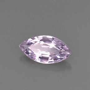 Saphir violet naturelle marquise, 0,73 ct, IF