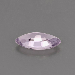 Saphir violet naturelle marquise, 0,73 ct, IF