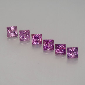 Achetez naturel ct pourpre saphir gems, carré, en provenance tanzanie chez gemselect. en stock, livraison internationale!