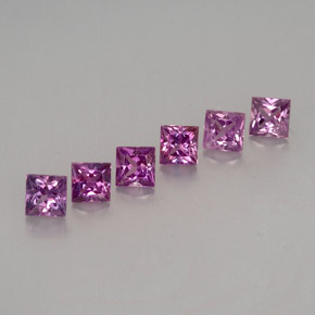 Achetez naturel ct pourpre saphir gems, carré, en provenance tanzanie chez gemselect. en stock, livraison internationale!