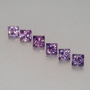 Achetez naturel ct violet saphir gems, carré, en provenance tanzanie chez gemselect. en stock, livraison internationale!