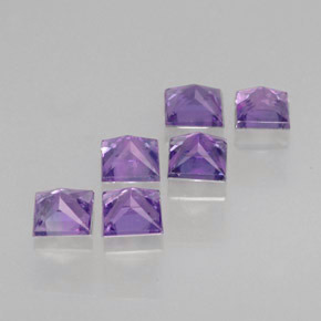 Achetez naturel ct violet saphir gems, carré, en provenance tanzanie chez gemselect. en stock, livraison internationale!