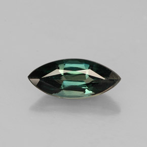 Saphir vert naturelle marquise, 1,16 ct, VVS-VS