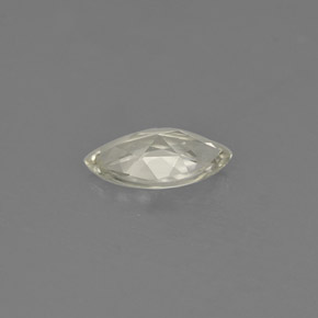Saphir vert naturelle marquise, 0,40 ct, VVS-VS