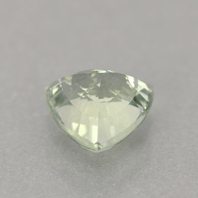 Saphir vert naturelle trillion, 1,06 ct, VVS