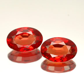 Achetez naturel ct orange saphir gems, coupe ovale, en provenance tanzanie (songea) chez gemselect. en stock, livraison internationale!