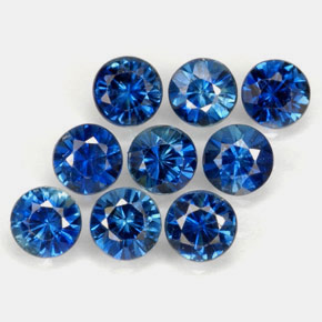 Achetez naturel ct bleue saphir gems, coupe roude, en provenance madagascar / mine diego chez gemselect. en stock, livraison internationale!