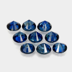 Achetez naturel ct bleue saphir gems, coupe roude, en provenance madagascar / mine diego chez gemselect. en stock, livraison internationale!