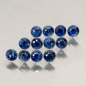 Achetez naturel ct bleue saphir gems, coupe roude, en provenance madagascar / mine diego chez gemselect. en stock, livraison internationale!