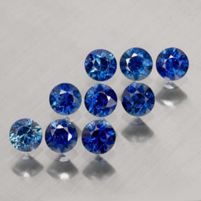 Achetez naturel ct bleue saphir gems, coupe roude, en provenance madagascar / mine diego chez gemselect. en stock, livraison internationale!