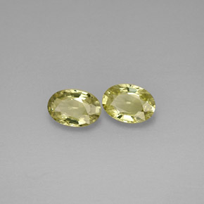 Achetez naturel ct vert saphir gems, coupe ovale, en provenance tanzanie chez gemselect. en stock, livraison internationale!
