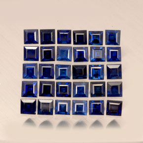 Achetez naturel ct bleue saphir gems, carré, en provenance madagascar / mine diego chez gemselect. en stock, livraison internationale!