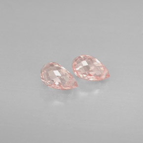 Achetez naturel ct rose saphir gems, briolette, en provenance tanzanie chez gemselect. en stock, livraison internationale!