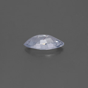 Saphir bleue naturelle marquise, 0,48 ct, VS-SI