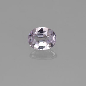 Saphir blanc naturelle coupe ovale, 0,42 ct, VS-SI