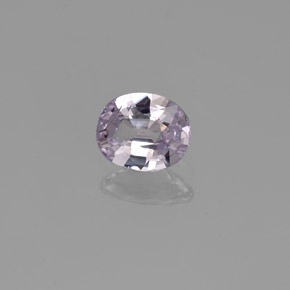 Saphir blanc naturelle coupe ovale, 0,42 ct, VS-SI