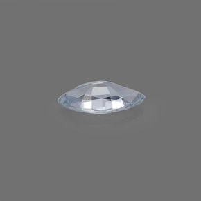 Saphir bleue naturelle marquise, 0,29 ct, VVS