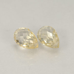 Achetez naturel ct jaune saphir gems, briolette, en provenance tanzanie chez gemselect. en stock, livraison internationale!