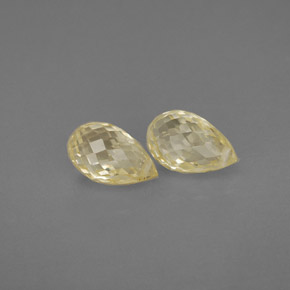 Achetez naturel ct jaune saphir gems, briolette, en provenance tanzanie chez gemselect. en stock, livraison internationale!