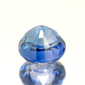Saphir bleue naturelle coupe roude, 1,60 ct, VS-SI