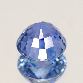 Saphir bleue naturelle coupe roude, 1,83 ct, IF