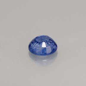 Saphir bleue naturelle coupe roude, 0,93 ct, VS