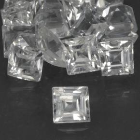 Achetez naturel 1,69ct blanc saphir gems, carré, en provenance madagascar chez gemselect. en stock, livraison internationale!
