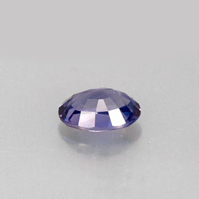 Saphir bleue naturelle coupe ovale, 0,57 ct, VS