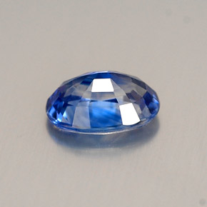 Saphir bleue naturelle coupe ovale, 0,95 ct, VS