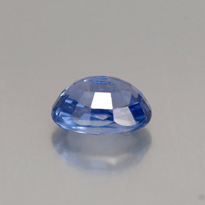 Saphir bleue naturelle coupe ovale, 1,00 ct, VS