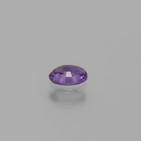 Saphir violet naturelle coupe ovale, 0,42 ct, VVS-VS