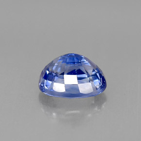 Saphir bleue naturelle coupe ovale, 1,16 ct, VVS