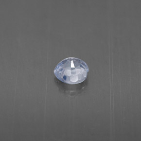 Saphir bleue naturelle forme de coeur, 0,32 ct, VS-SI