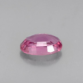 Saphir rose naturelle coupe ovale, 0,68 ct, VVS-VS