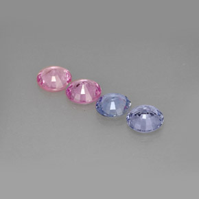 Achetez naturel ct multicolore saphir gems, coupe roude, en provenance tanzanie chez gemselect. en stock, livraison internationale!