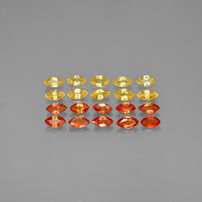 Achetez naturel ct orange saphir gems, marquise, en provenance tanzanie (songea) chez gemselect. en stock, livraison internationale!
