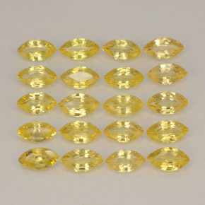 Achetez naturel ct jaune saphir gems, marquise, en provenance tanzanie (songea) chez gemselect. en stock, livraison internationale!