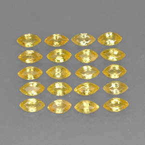 Achetez naturel ct jaune saphir gems, marquise, en provenance tanzanie (songea) chez gemselect. en stock, livraison internationale!