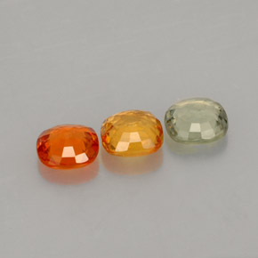 Achetez naturel ct multicolore saphir gems, coupe coussin, en provenance tanzanie (songea) chez gemselect. en stock, livraison internationale!