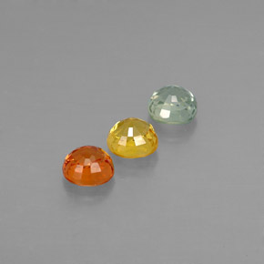 Achetez naturel ct multicolore saphir gems, coupe coussin, en provenance tanzanie (songea) chez gemselect. en stock, livraison internationale!