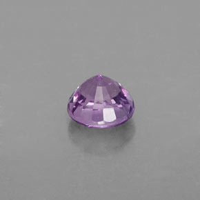Saphir rose naturelle coupe roude, 0,48 ct, VVS-VS