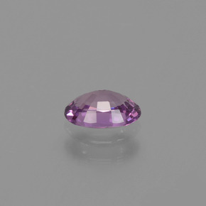 Saphir violet naturelle coupe ovale, 0,57 ct, VVS-VS