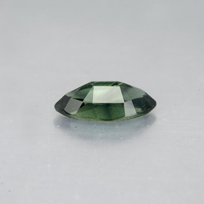 Saphir vert naturelle marquise, 1,40 ct, VS