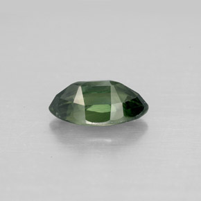 Saphir vert naturelle marquise, 1,40 ct, VS