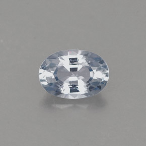 Saphir bleue naturelle coupe ovale, 0,60 ct, VVS-VS